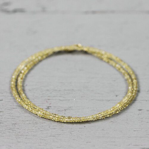 Ketting Zilver & Citrien