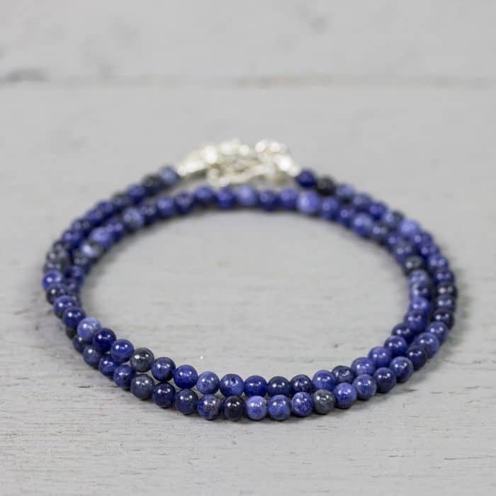 Ketting Zilver & Sodaliet