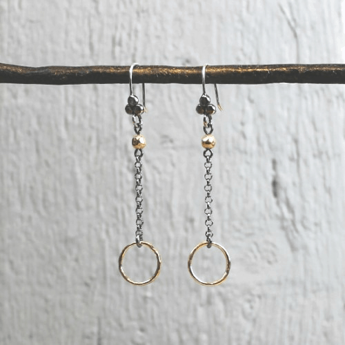 Oorhangers Zilver & Goldfilled