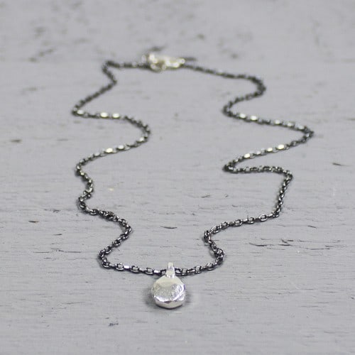 Ketting kleine Zilveren Hanger
