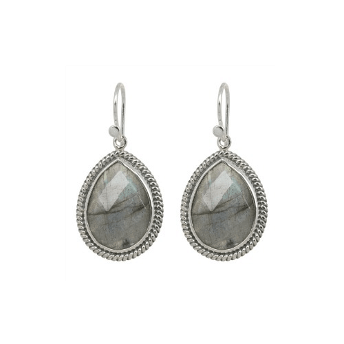 Oorbellen True Love Labradorite
