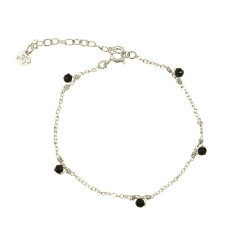 Armband True Zwarte Onyx Zilver