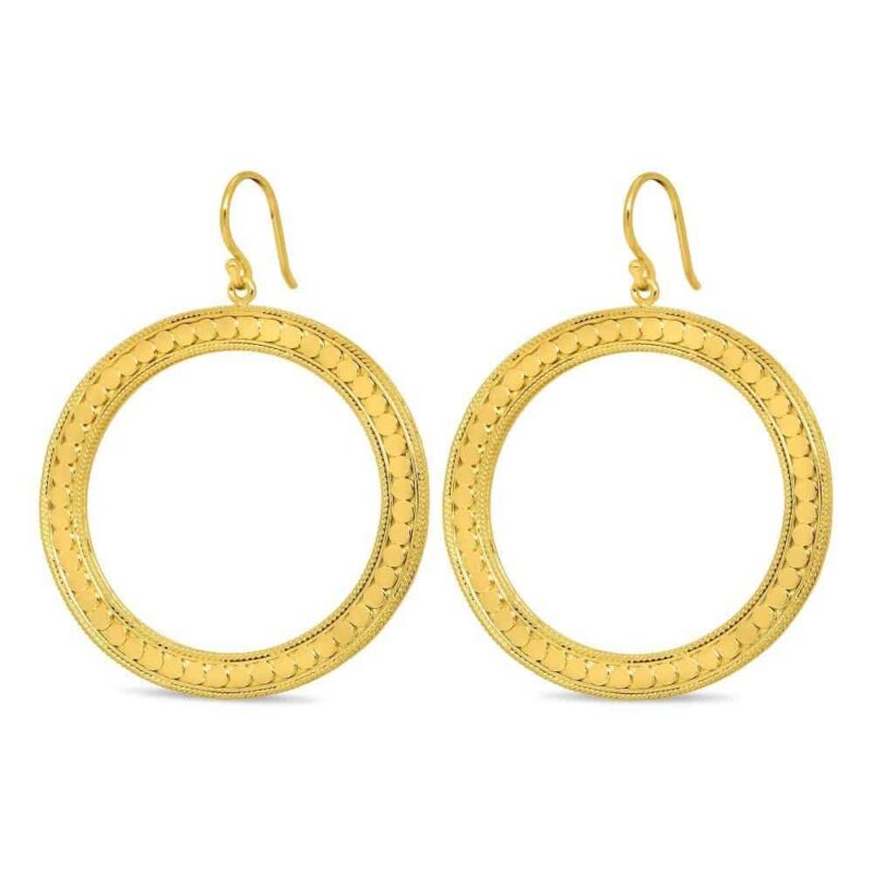 Oorbellen Circles of Life Gold