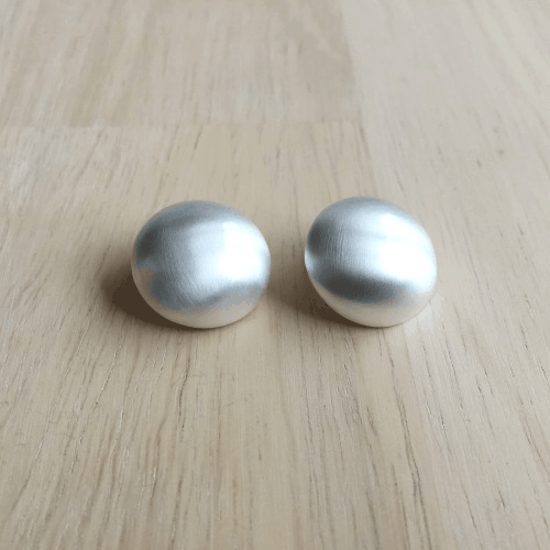 Clip oorbellen Round