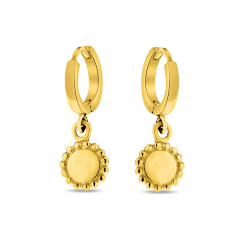 Oorbellen New Moon Gold