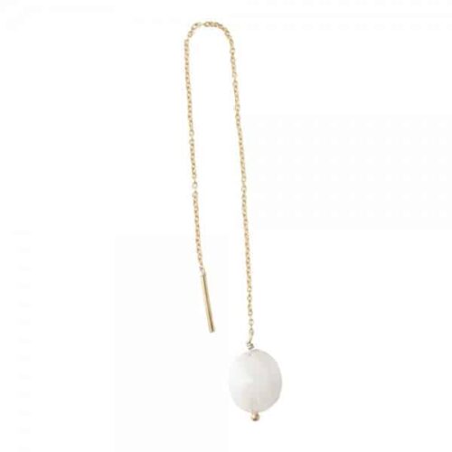 Oorbel Elegant Maansteen