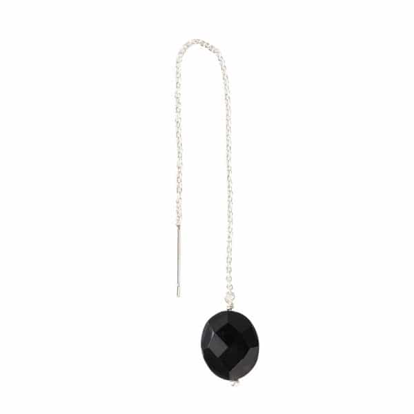 Oorbel Elegant Zwarte Onyx