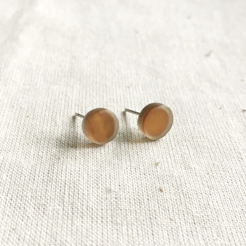 Oorbellen Dot Copper