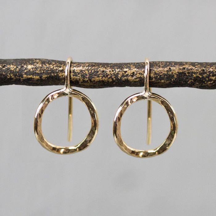 Oorbellen Ring Goldfilled