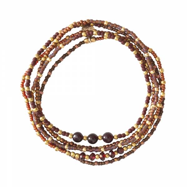 Armband Together Granaat