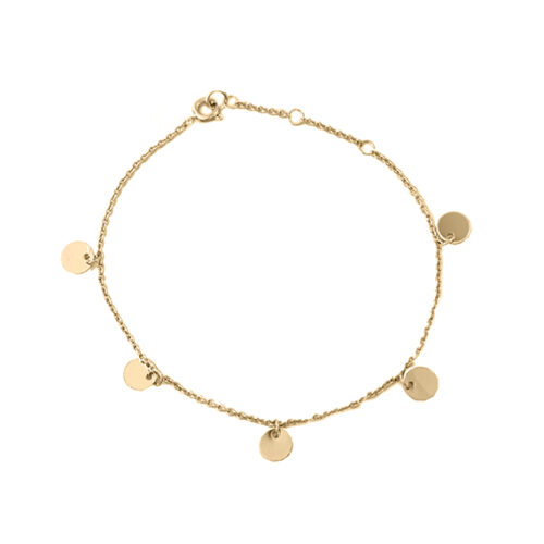 Armband Mini Coins Gold