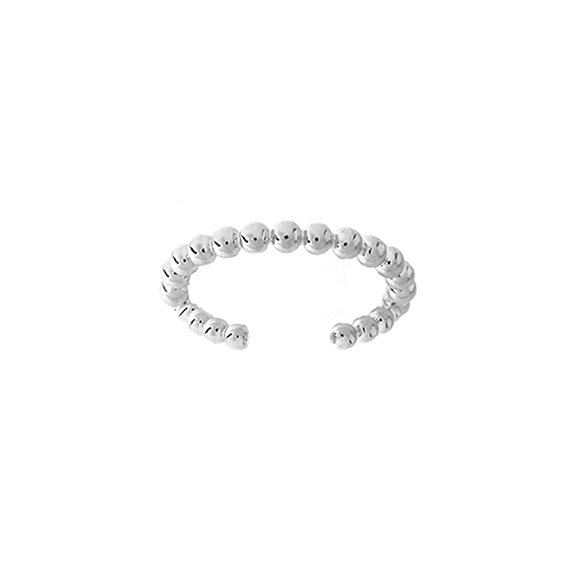 Ring Bubble Silver