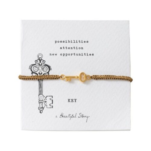 Armband Symbol Key Gold