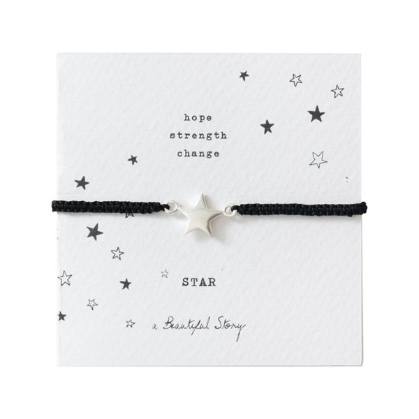 Armband Symbol  Star Silver
