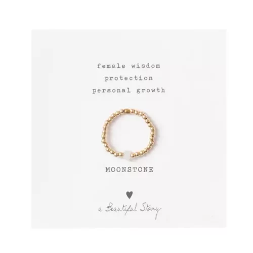 Ring Sparkle Maansteen