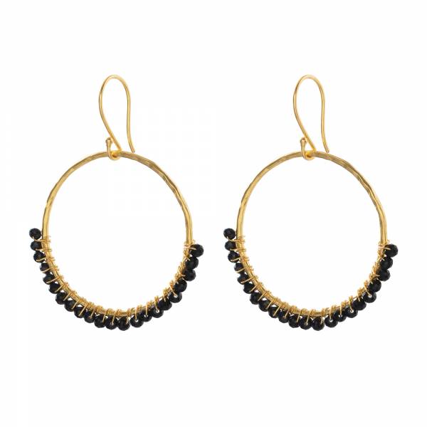 Oorbellen Kindness Zwarte Onyx