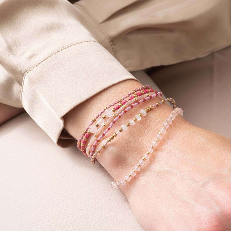 Armband Energy Rozenkwarts - Afbeelding 2