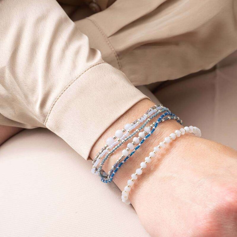 Armband Energie Blauwe Agaat - Afbeelding 2