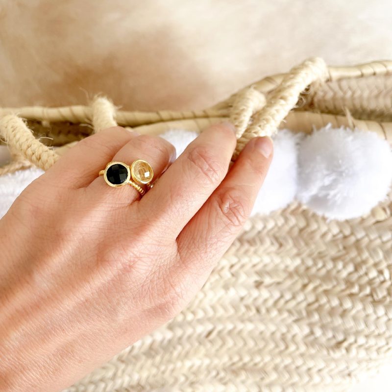 Ring Lauren Zwarte Onyx - Afbeelding 2