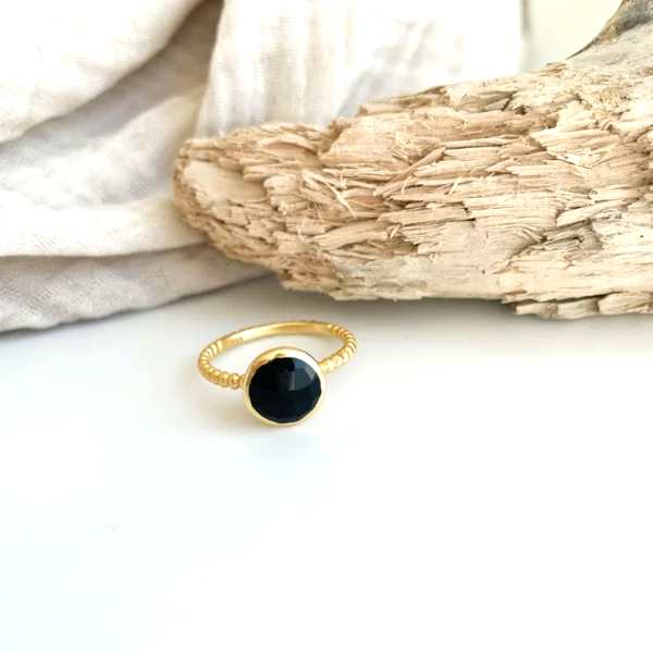 Ring Lauren Zwarte Onyx