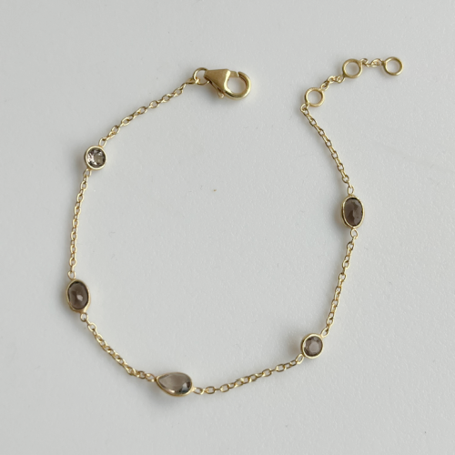 Armband Celeste Rookkwarts