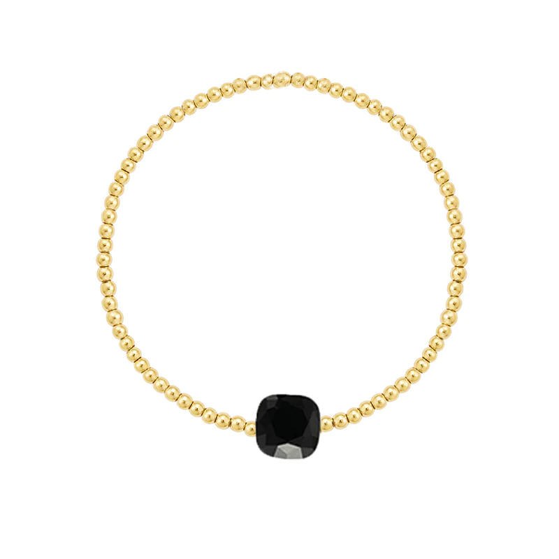 Armband Crystal Zwart